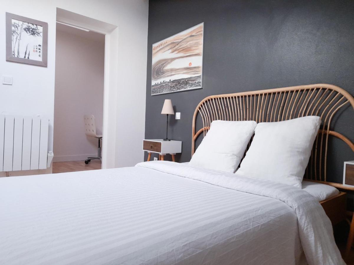 Ferienwohnung Duplex Lumineux Avec Bureau Separe Dans Le Centre Bordeaux Exterior foto
