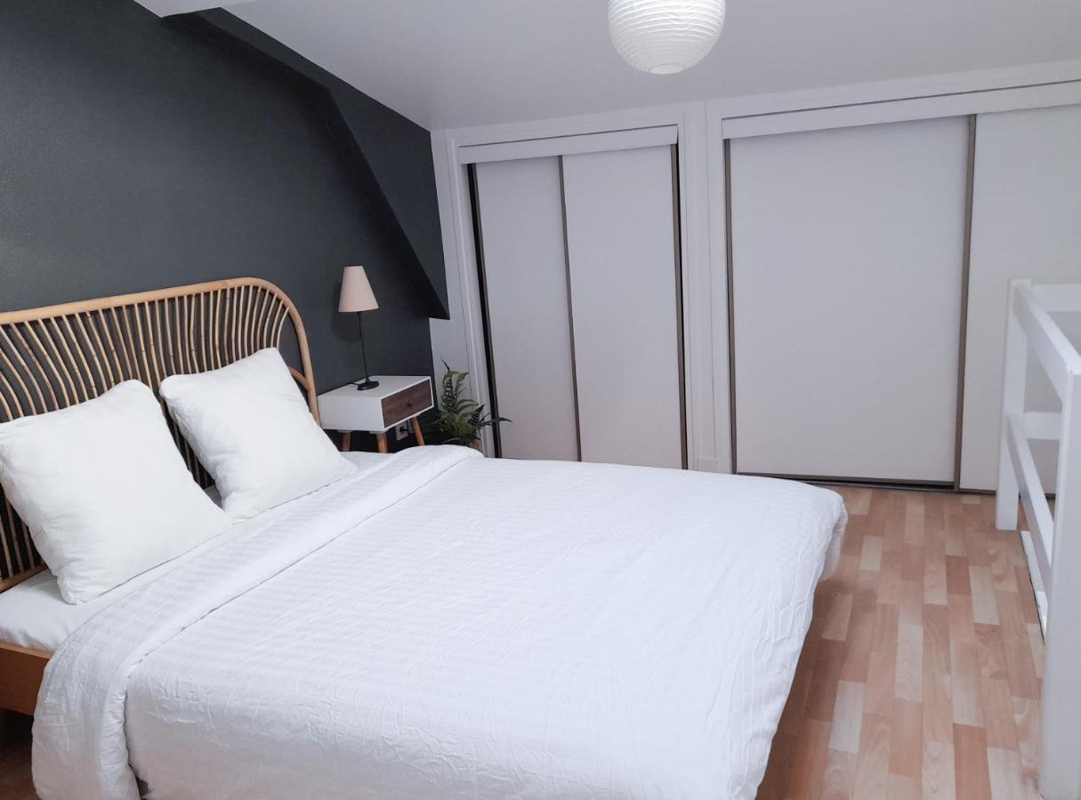 Ferienwohnung Duplex Lumineux Avec Bureau Separe Dans Le Centre Bordeaux Exterior foto